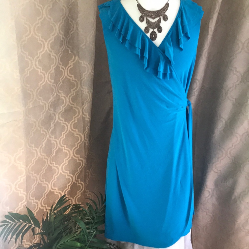 Super cute dress barn size 16 wrap dress